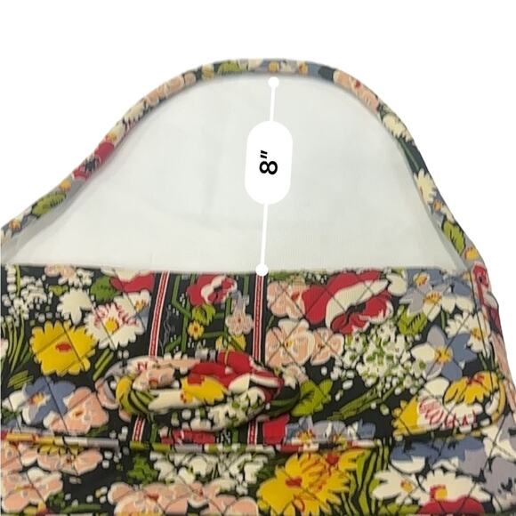 VERA BRADLEY Knot Just A Clutch RETIRED Poppy Fields Shoulder Bag - Picture 9 of 10